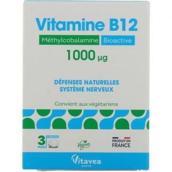Vitamine B12 Methylcobalamine Bioactive 90 Tablettes