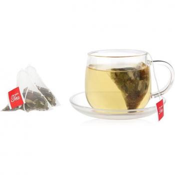 Nylon Tea Infuser Bags 100pcs Pyramid Shape 5.5*6.8cm