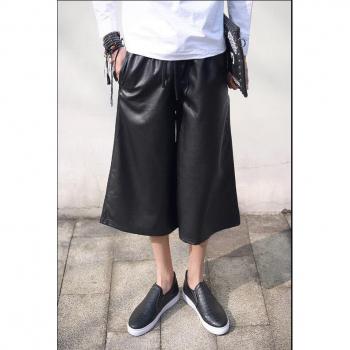 Große Beine Punk-Hose im britischen Harajuku-Stil
