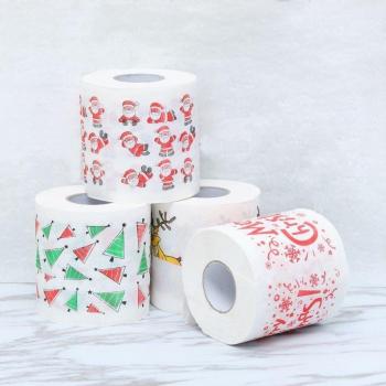 Rollos de Nochebuena para el Baño