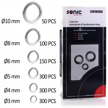 Assortimento di Rosette Elastiche SONIC 4822311