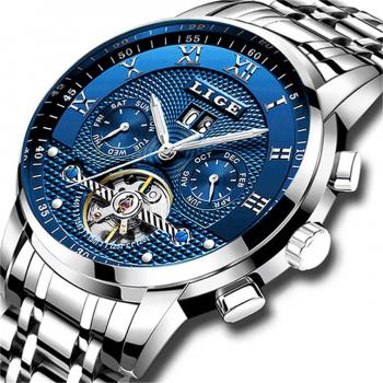 ImperialLIG Orologio da Uomo d'Affari in Acciaio Inossidabile