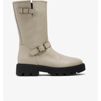 Beige Motoristas Cuplé – Botas para Mujer