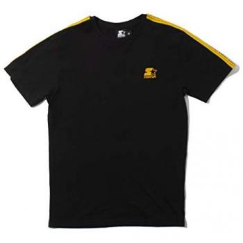 Starter T-Shirt mit Band in Schwarz für Herren