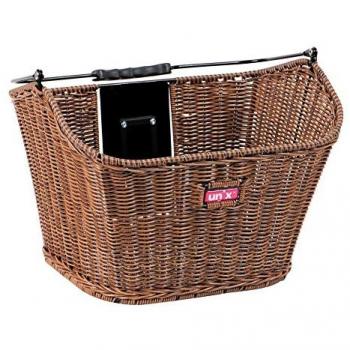 Unix Manolo Brown Woven Front Bike Basket