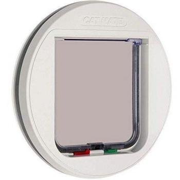 Pet Mate Round Glass Cat Door 223mm Diameter