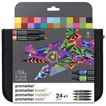 Promarker 24 Marker Set by Winsor & Newton