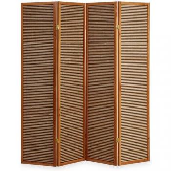 Eleganter Sichtschutz Raumteiler 4-teilig