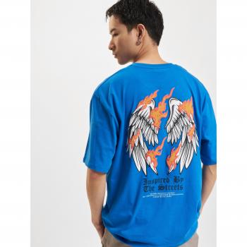 Redefined Rebel Rafael GOTS T-Shirt Blau Regular Fit M Herren