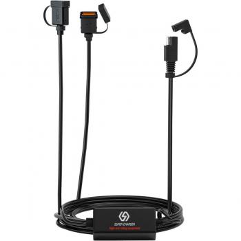 QuickCharge Moto USB 36 W Adaptateur Étanche