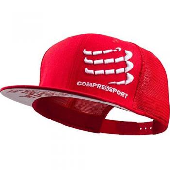 Casquette Trucker pour Adulte Rouge Compressport Taille Unique
