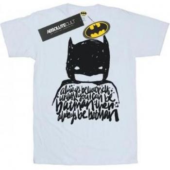 T-shirt de fille DC Comics « Laisse ta lumière briller » Batman – 9‑11 ans