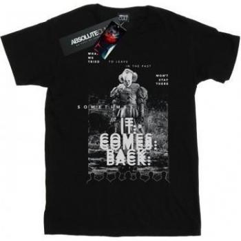 Camisa Retrograde: Camiseta It Chapter 2 en Algodón tipo Boyfriend para Damas