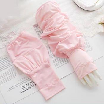Lange Armhandschuhe für den Sommer mit UV-Schutz