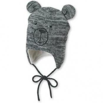 Cappello a maglia Sterntaler colore antracite