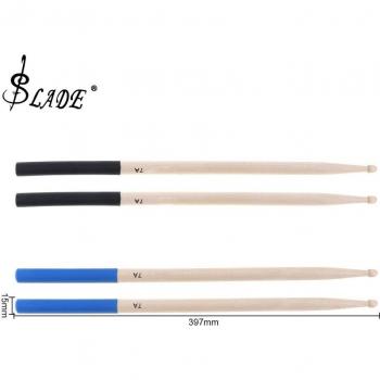 Ensemble de baguettes de tambour en bois d'érable 5 paires, lot 7A – palette colorée