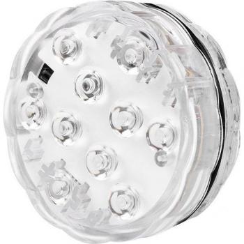 Batteriebetriebene Unterwasser LED Leuchte IP68 mit Fernbedienung und 10 RGB-Farben für Poolbeleuchtung
