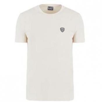 Camiseta de cuello redondo EA7 Premium Shield