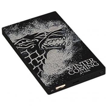 Tribe PBD23202 – Power bank de 4000mAh de Game of Thrones, diseño Stark