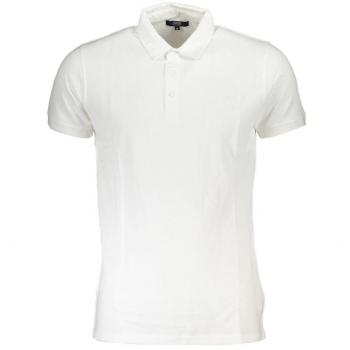 Cavalli Class Weißes Poloshirt Größe 2XL