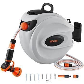 VEVOR Wandmontierter Schlauchaufroller