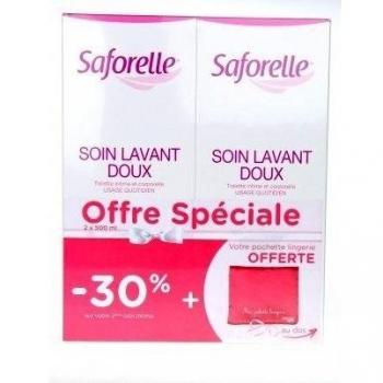 Soin lavant doux 2 x 500 ml + pouch obsequio