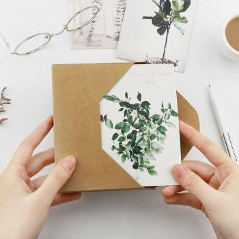 Kids Leaf Postcards 30 Pcs 143x93mm