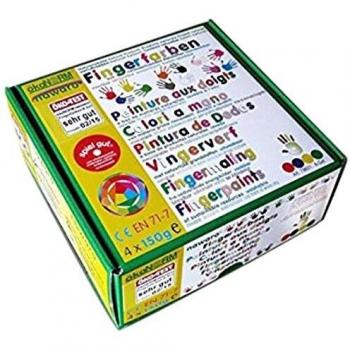 Oekonorm Fingerfarben, 4er Set