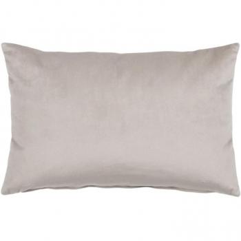 Beiges Kissen aus Polyester 45 x 30 cm