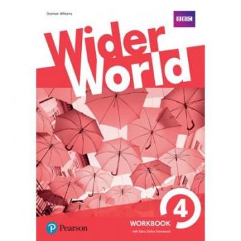 WIDER WORLD 4 WORKBOOK WITH EXTRA ONLINE HOMEWORK PACK (Tapa blanda).