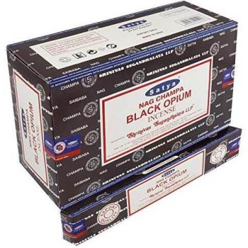 Black Opium Incense Sticks by Satya 15g