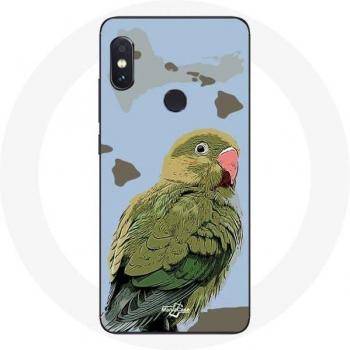 Cocoon Oiseaux Verts – Coque Redmi Note 5 Ai Dual