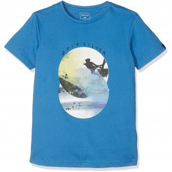 Quiksilver Sscltyoudoubbub T-Shirt Garçon, Vallarta Blue, FR : 14 Ans (Taille Fabricant : L)