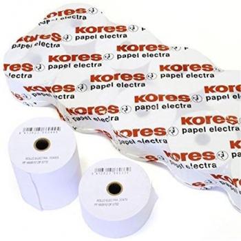 KORES Rollo Papel Kores Electra 66606500/ 57 x 65 x 12mm/ 10 unidades