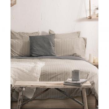 Basic Oxford Funda nórdica Beige 260x220 cm