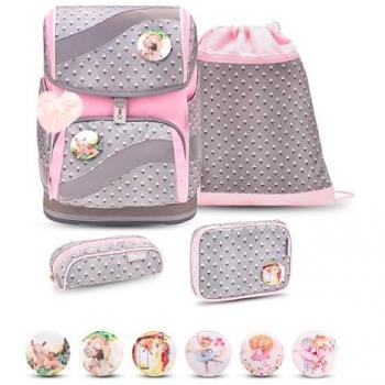 Belmil Smarty Favourite Pet 2 ergonomisches Schulranzen Set 5-teilig