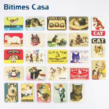 MeowMosaic 24 Piece Fridge Stickers