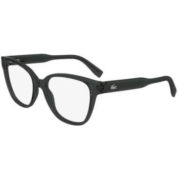 Lacoste L2944 Women's Glasses – Clear, Size 55, Blue‑Light Protection