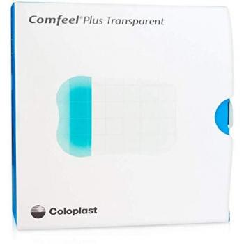 Comfeel Plus Transparent Hydrokolloidverband 5x7 cm 10stk