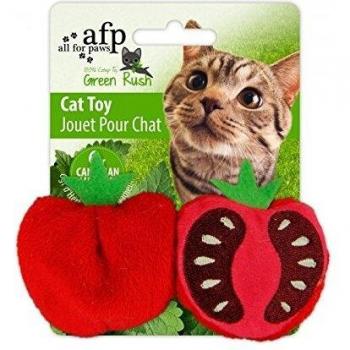 All‑for‑Paws Green Russ Katzenminze, Tomate & Banane – Katzenspielzeug 6 cm