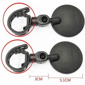 AOSTIRMOTOR Handlebar Rearview Mirror for Cycling