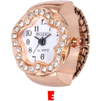 Stylish Quartz Ring Watch