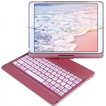60 Rotatable Keyboard Case for iPad 7 2019/Air 3 10.5/iPad Pro 10.5 2017