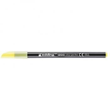 Pennarelli Edding 1200 Giallo (Confezione da 10)