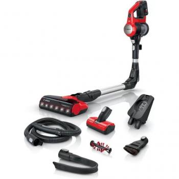 Bosch bbs711anm aspiradora de pie y escoba eléctrica sin bolsa 0,3 l negro, rojo, acero inoxidable