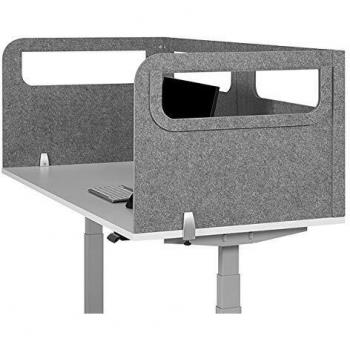 Système de protection acoustique U-Form, 10 mm, 160 x 60 x 60 cm, léger gris