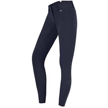 Waldhausen Micro Sport Silicone High‑Waist Breeches – Midnight Blue, 42