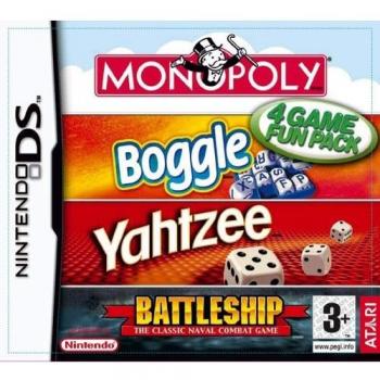 Monopoly / Boggle / Yahtzee / Battleship