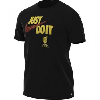 Nike Liverpool FC Just Do It T-Shirt Herren Schwarz