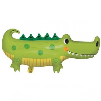 Krokodil festballong 91,4 cm